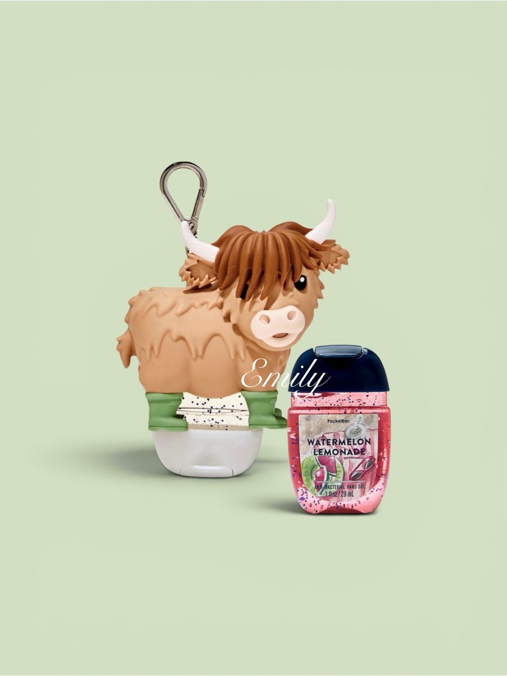 Bath & Body Works HIGHLAND COW PocketBac holder